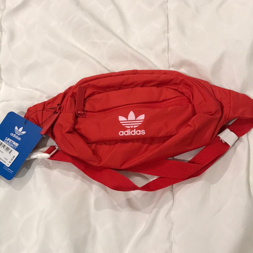 Adidas red Fanny pack